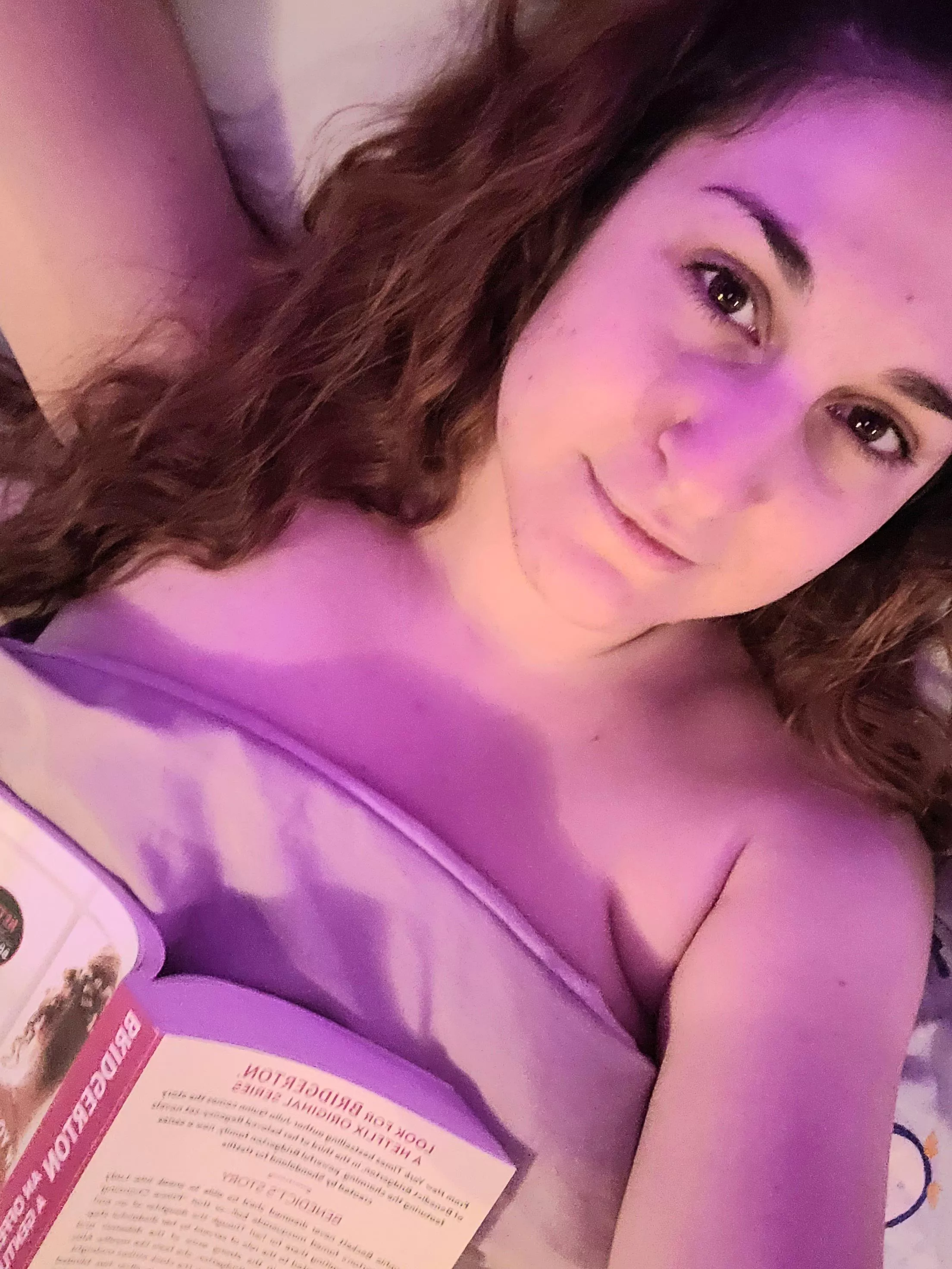 Late night reading.📚 posted by elleirrelevant