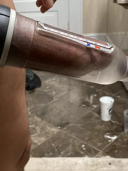 Late pump look at the girth may need a wide boy next by Mike-Hawk_