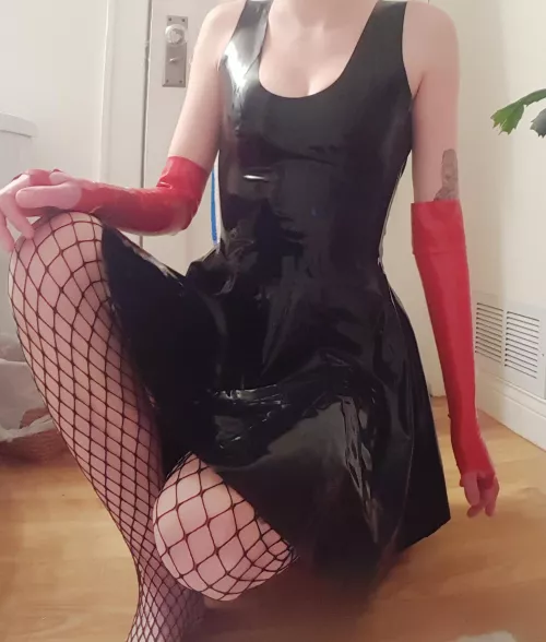 Latex and fishnets, just keeping it simple! by SatansPsychoNun