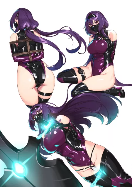 Latex Bondage by CheetahSperm18