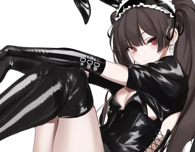 Latex Bunny [Original] by CheetahSperm18