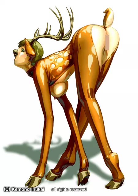 Latex deer by AbhiGoodies