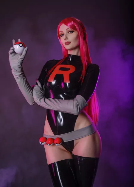 Latex Jessie! Cosplay by me by Tniwe