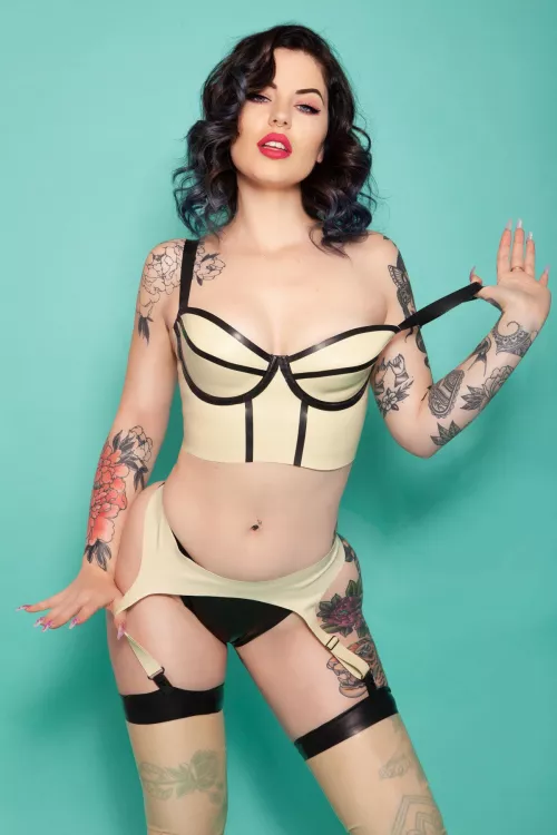 Latex lingerie by 0rangee3