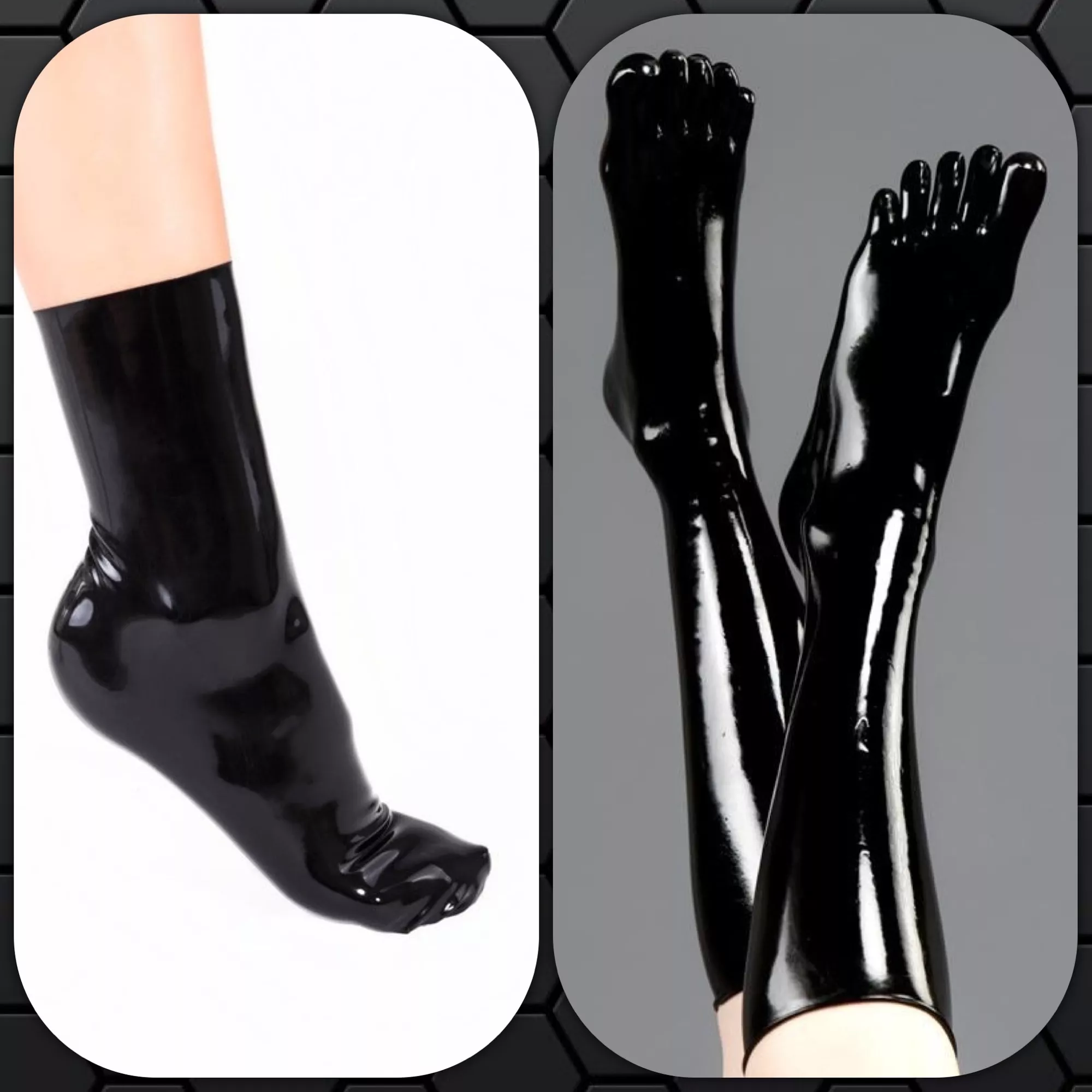 Latex Socks: Toes or No Toes? posted by Dr_Latex_McPeggin