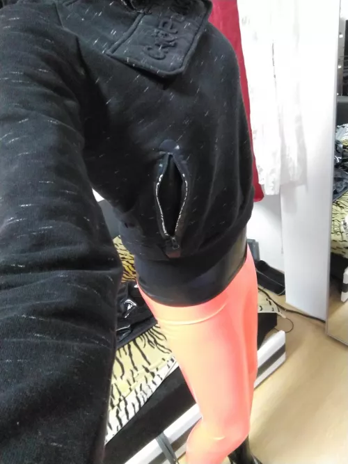 Latex under sweater by Jessi2021