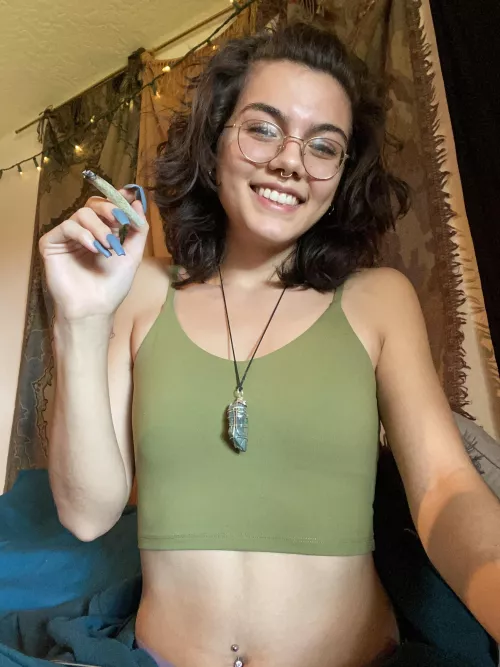 lavender joint i grew myself 🤗 by thesticaaaa