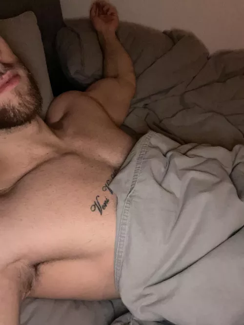 Lay here! (mild) by Fitcookieface