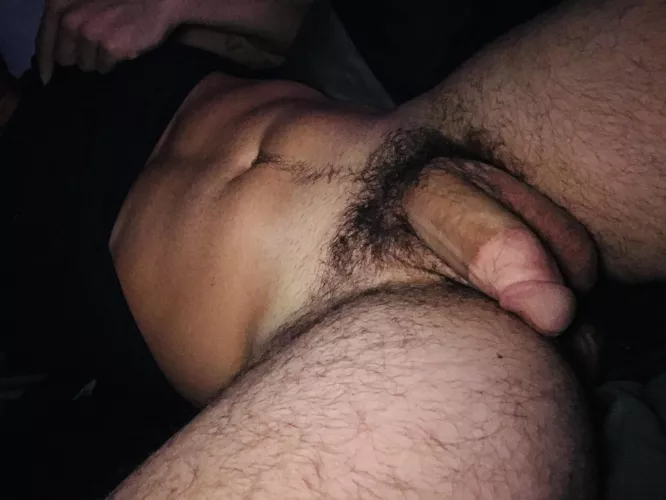 Layin in bed watchin some Harry Potter…..would you be able to focus on the movie? by MilTownBrew12