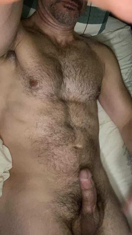 Laying in bed taking dick pics. 50y by runnerdude71