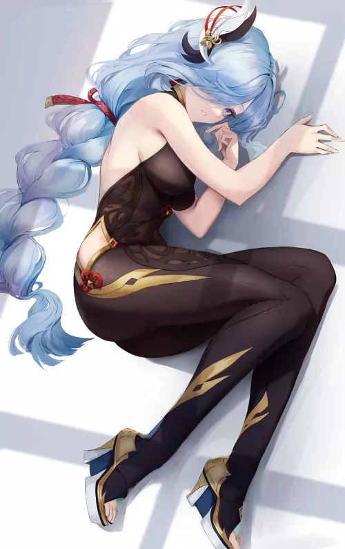 Laying on the Floor [Genshin Impact] by CheetahSperm18