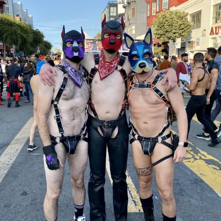 Lazer with his friends at Folsom! by ragerlazer