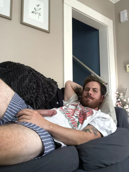 Lazy day by WildWiscothrow