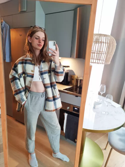 Lazy dress up. Gotta up my eyeliner game though🙄 by TuxedoDeer