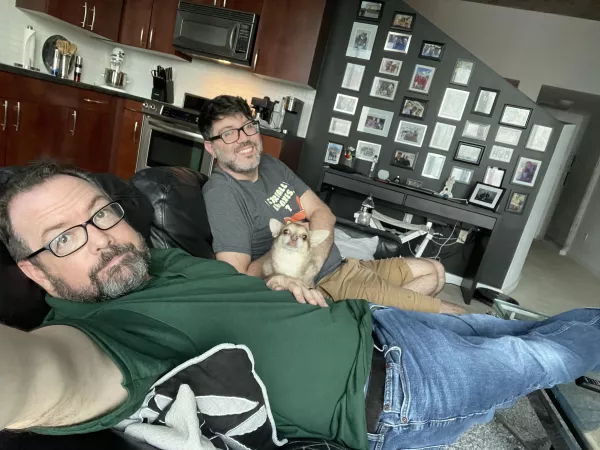 Lazy evening with Sweetie and the Boo. by jomu1074