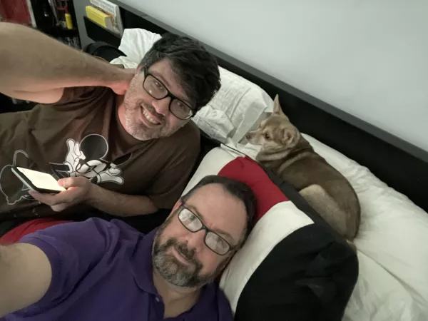 Lazy Saturday with the hubby. by jomu1074