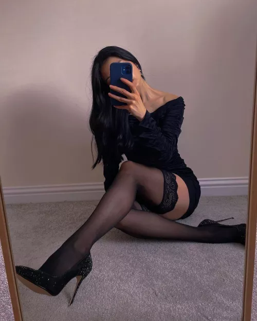 LBD + thigh highs by jpx82