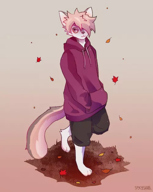 Leafy season <3 (oc @spycyshark) by spycyshark