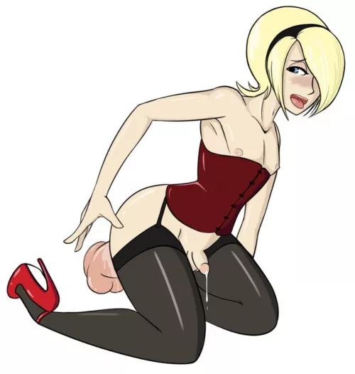 Leaking like a bitch 💕 by chastityqueen9