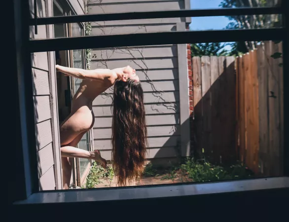 lean into the light (self shot) by _creature_feature