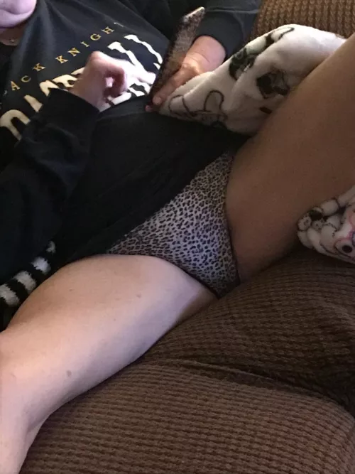 Leapard print spread by panty_overload