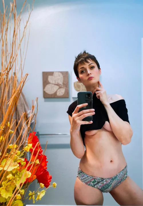 Learning to love my small boobs🍒[F38] by masha_nova