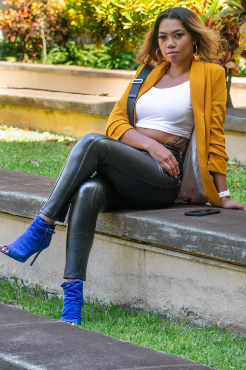 Leather pants by Bigm808