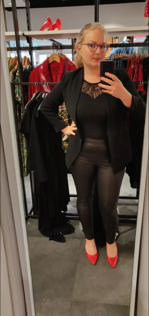 Leather pants by Conscious-Egg-9717