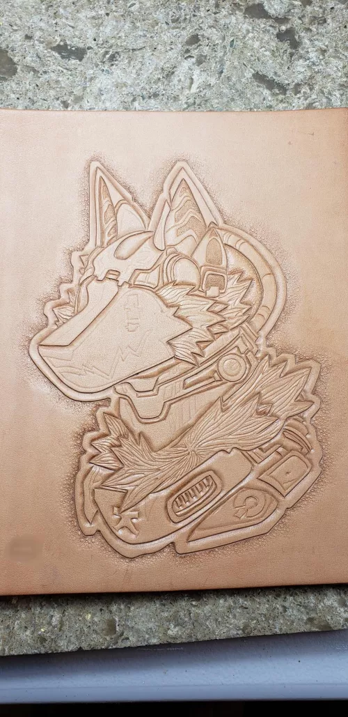 Leather protogen by brotherarcher