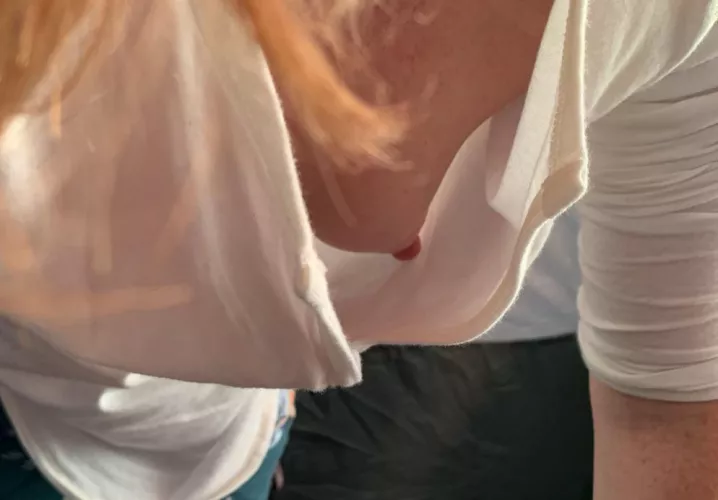 Left boob down blouse by hugenipssmalltits