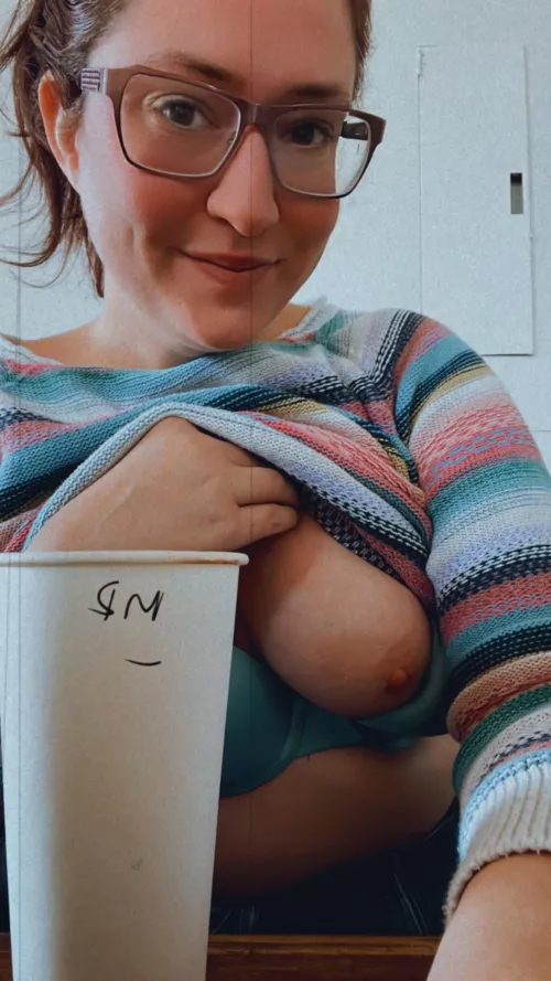 Left my fancy mug at home, but that doesn’t mean I can’t have fun at work! by southernnpeach