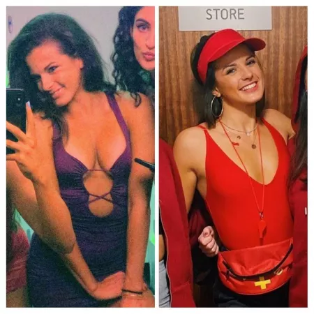 Left: now Right: 1 year ago - guess the sizes? 👀 by Live_Finger_9607