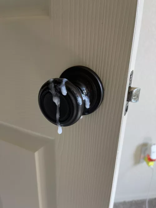 Left this on my Roommate’s Door 😈 by BBCWOLF1