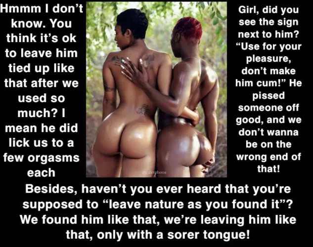 Left tied up in the woods by lightfuseandrun