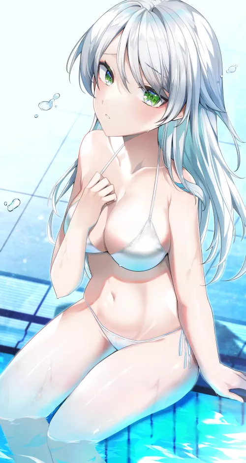Legs inside the pool water (N1t) [Original] by elegantloveglimmer