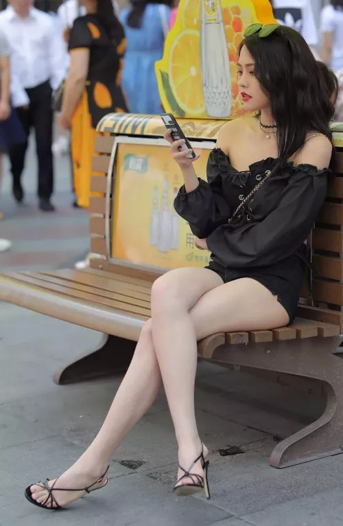 Legs on show by Majestic_Painter8660