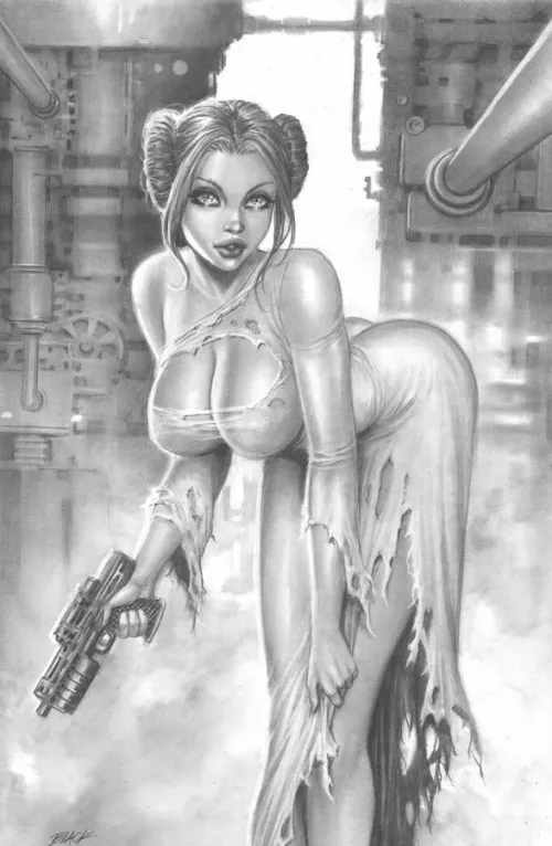 Leia in tatters (deacon-black) by PrestigiousWasabi699