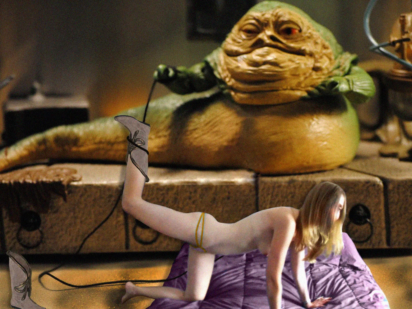 Leia kept on a leash (ThisGirl_20) posted by ThisGirl_20