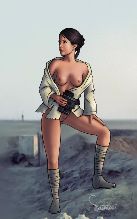 Leia Skywalker - Switched at Birth (Sassafras) by Sassafras34Arts