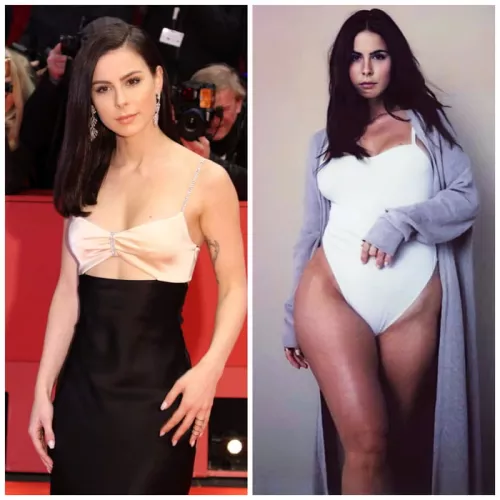 Lena Meyer-Landrut (German Celebrity) 2019 vs 2021 by Boofx662