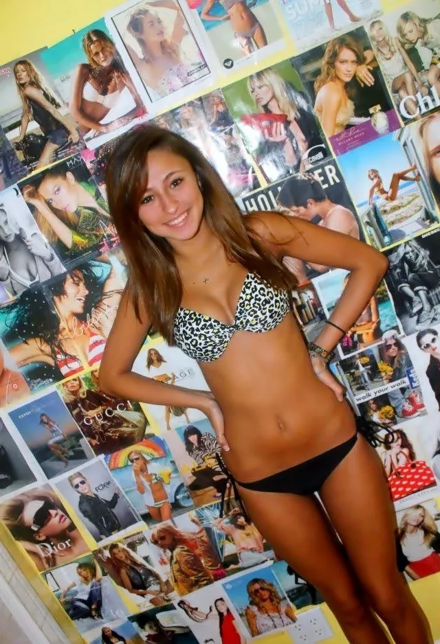 Leopard Print Bra posted by steakflanks