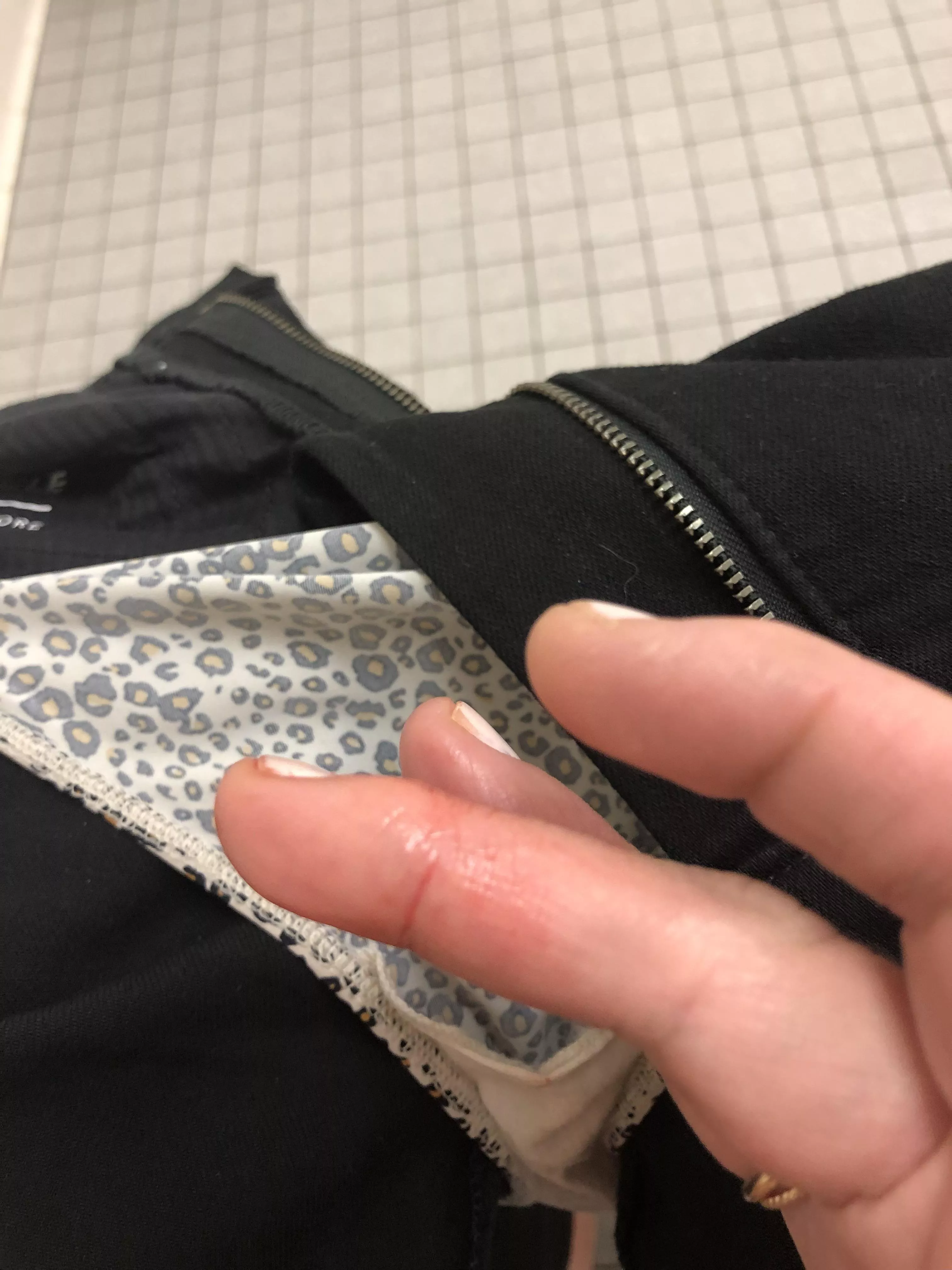 Leopard Skin Panties from the Inside out. Oh the things you find. posted by easylooking256