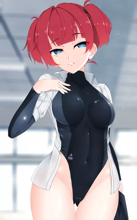 Leotard Under Her Uniform (Z.Taiga) [Original] by sequence_string