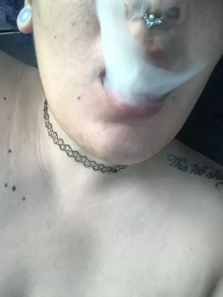 Let me do this on your cock? 😋 by BigTitsBigFeet