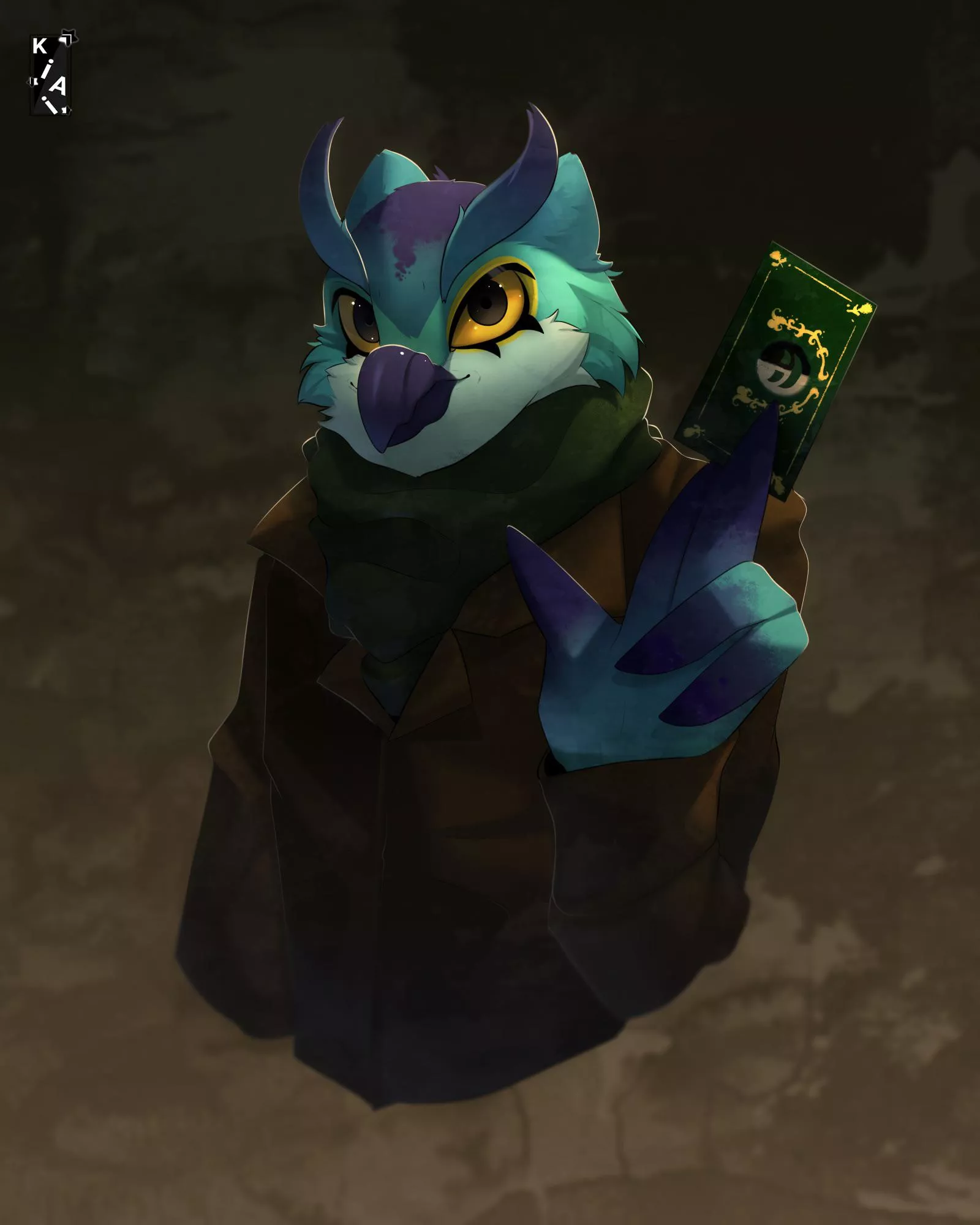 Let me introduce this owl as the most famous phantom thief | art by KiaiTheStar (Tg) posted by Draketheowl