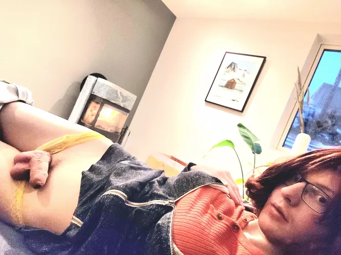 Let's get cozy by the fireplace together by emilycage