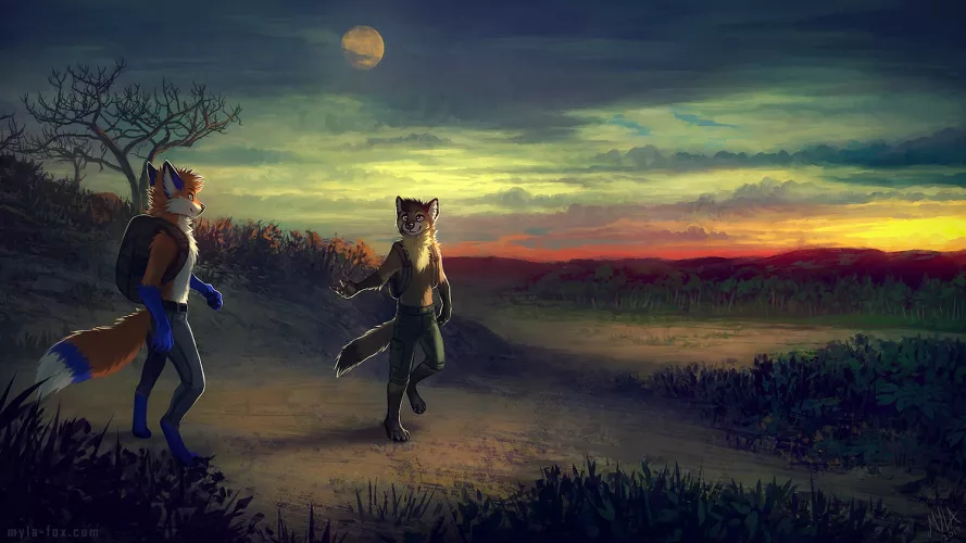 Let's Get Lost Together (MylaFox) by PeterTheFoxx