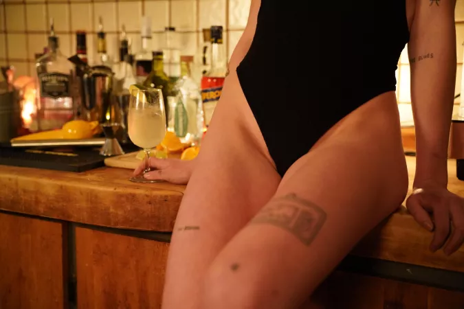 Let’s grab a drink ? by AngelhairRigatoni