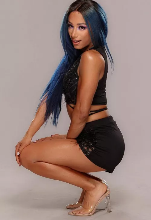 Let's have some fun working it to WWE's Sasha Banks... by SSJBardockObama