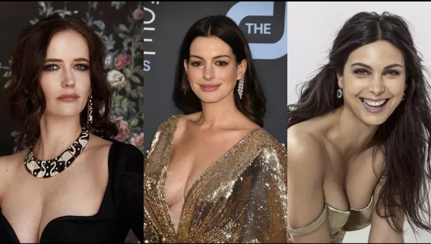 Let’s jerk to Eva Green,Anne Hathaway and Morena Bacerin by qwertyuiop342